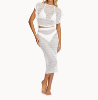Pq Swim - Crotchet Midi Skirt
