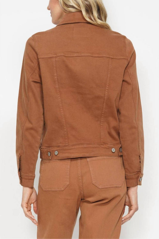 Judy Blue - Women's Garment Dyed Camel Jacket