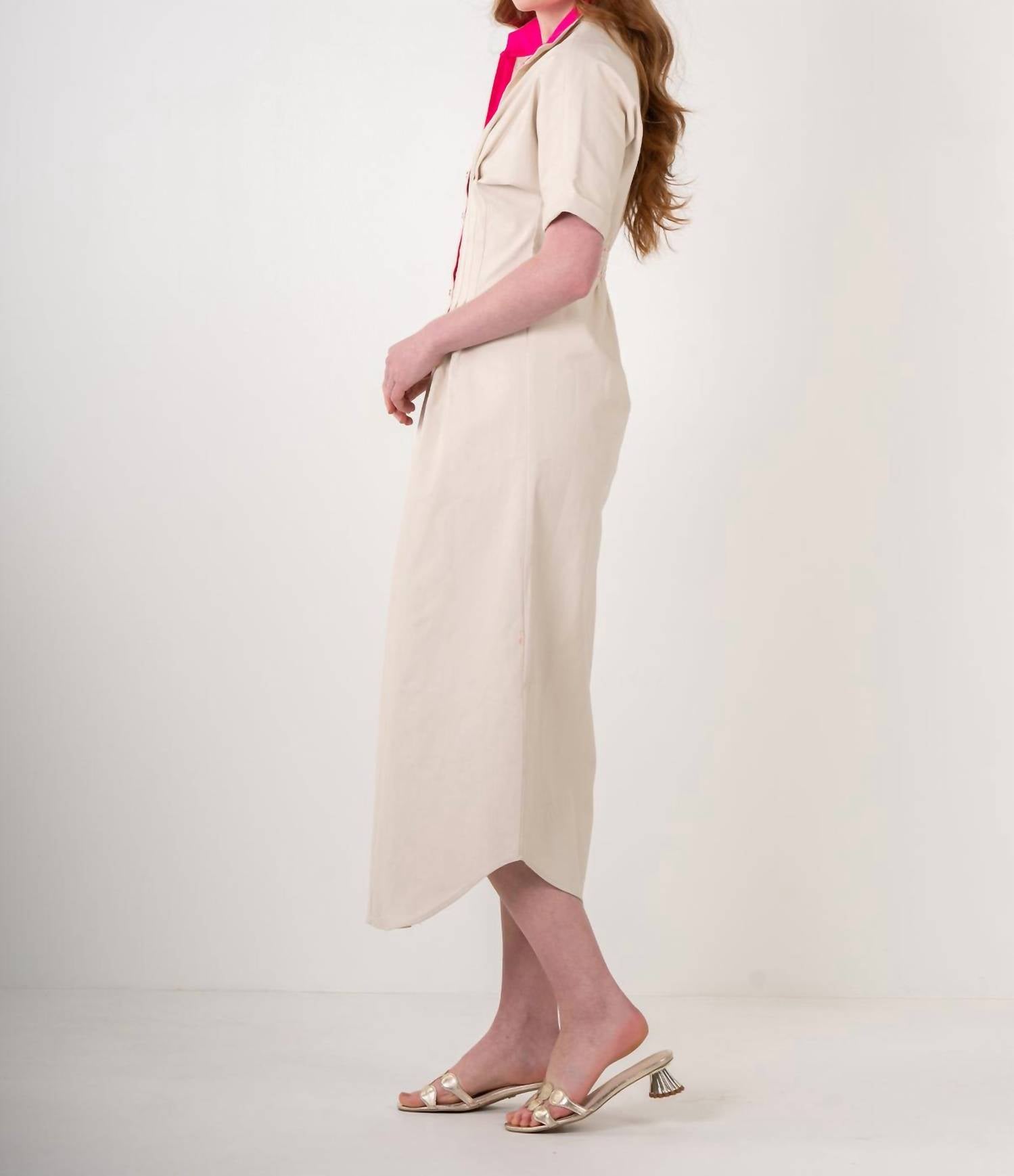 Emily Mccarthy - Georgia Short Dolman Sleeves Dress