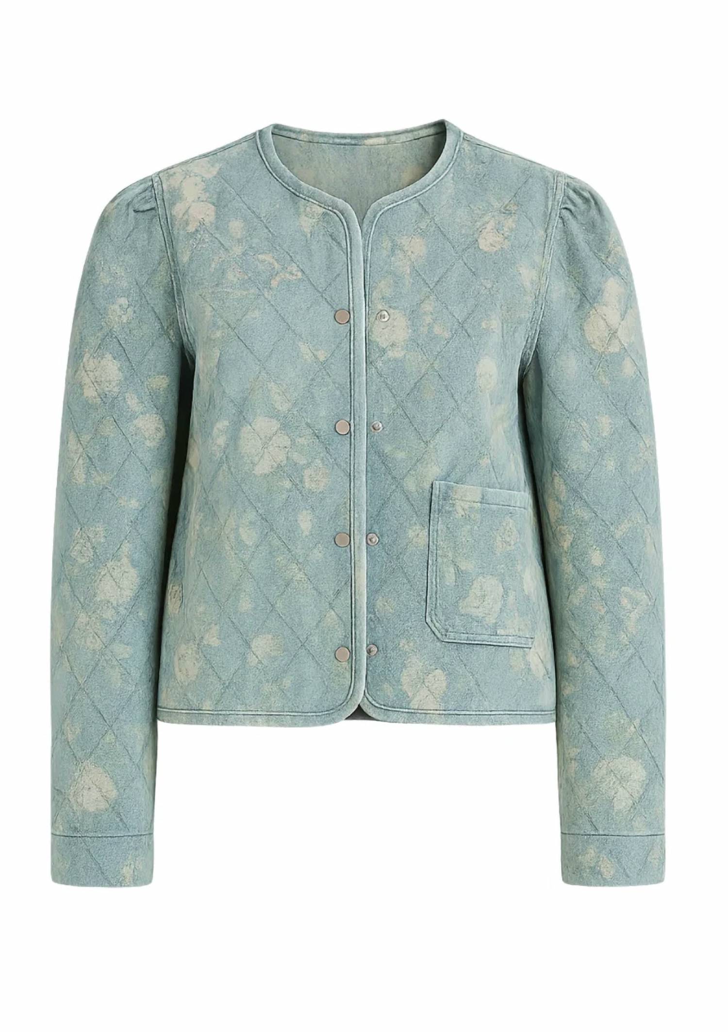 Dear John Denim - Kit Floral Quilted Denim Jacket