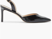 STUART WEITZMAN Women's Julia 75 Slingback Pump Heels in black - women's heels - alternate view