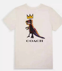 Coach - Women's Basquiat Dinosaur Graphic T-shirt