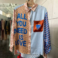 Me369 - Camilla Mix Pattern Shirt