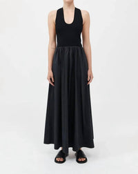St. Agni - Plunge Neck Dress