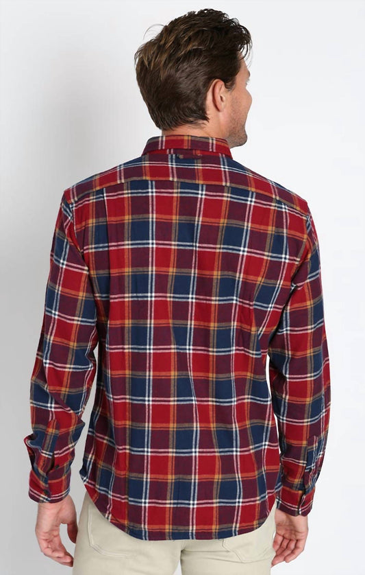 Jachs New York - Stretch Midweight Flannel Workshirt