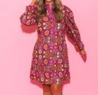 Ivy Jane - Back Tie Long Sleeve Dress
