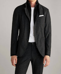 Joop! - Hectar Wool & Silk Marled Field Coat