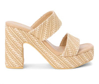 Matisse - Women's Gem Block Heel Platform Sandals
