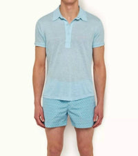 Orlebar Brown - Men's Sebastian Linen Polo Shirt