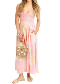 Karlie - Penelope Pastel Smock Tank Maxi Dress