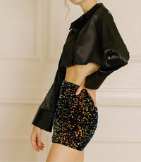 Storia - Roxy Sequin Mini Skirt