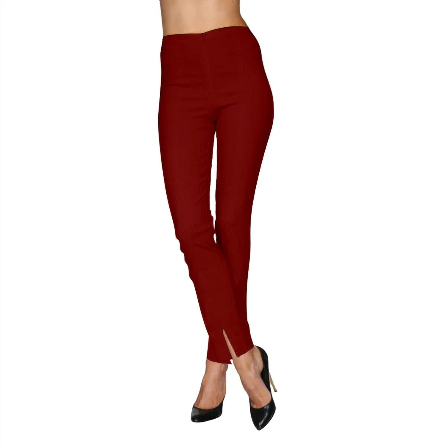 Mesmerize - Zip FrontLong Pants w/slit
