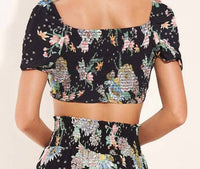 Maaji - Floral Bouquet Riley Crop Top