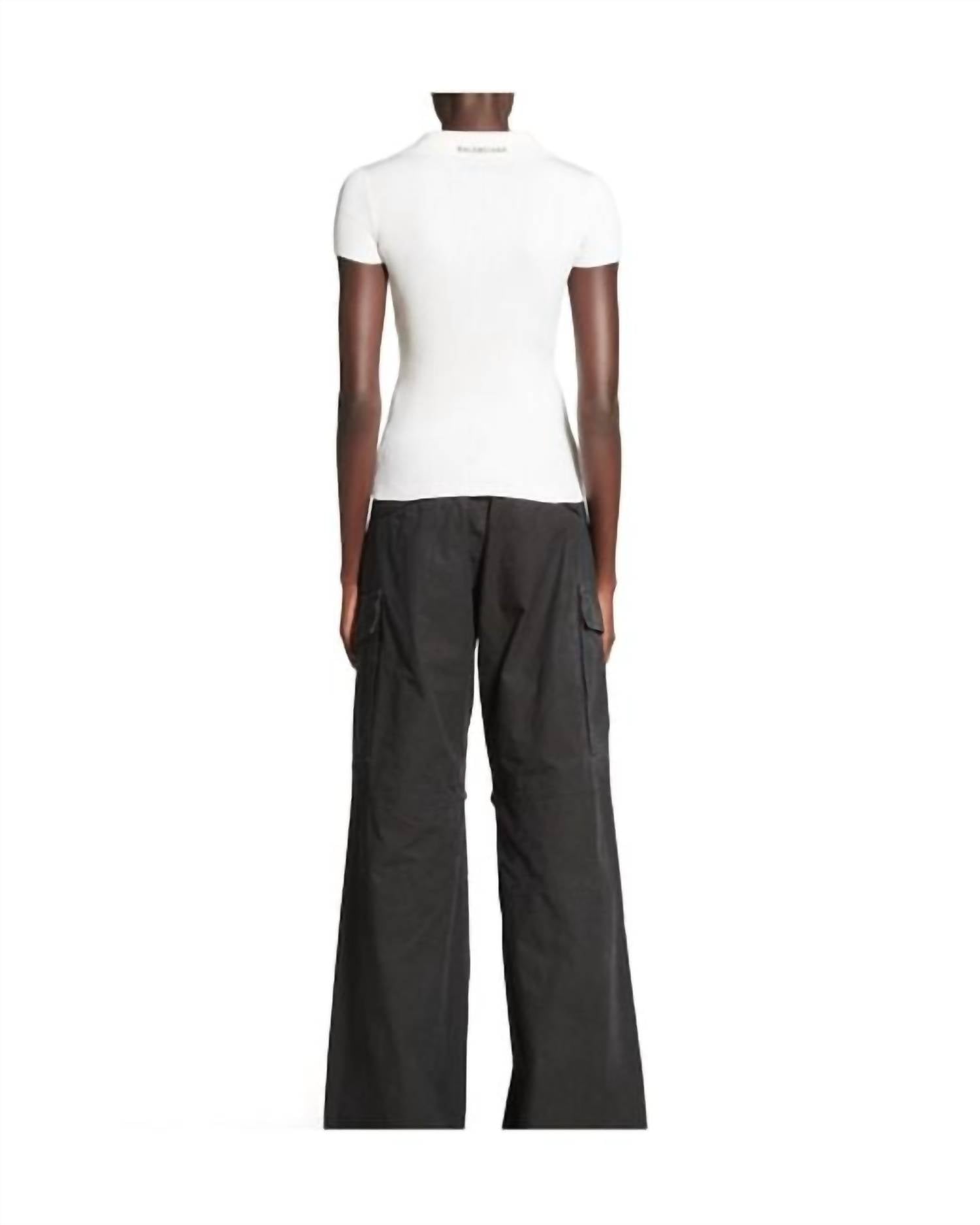 Balenciaga - Wool Classic Rib Knit Top