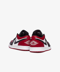 Air Jordan - Men's 1 Low Bred Toe Shoes