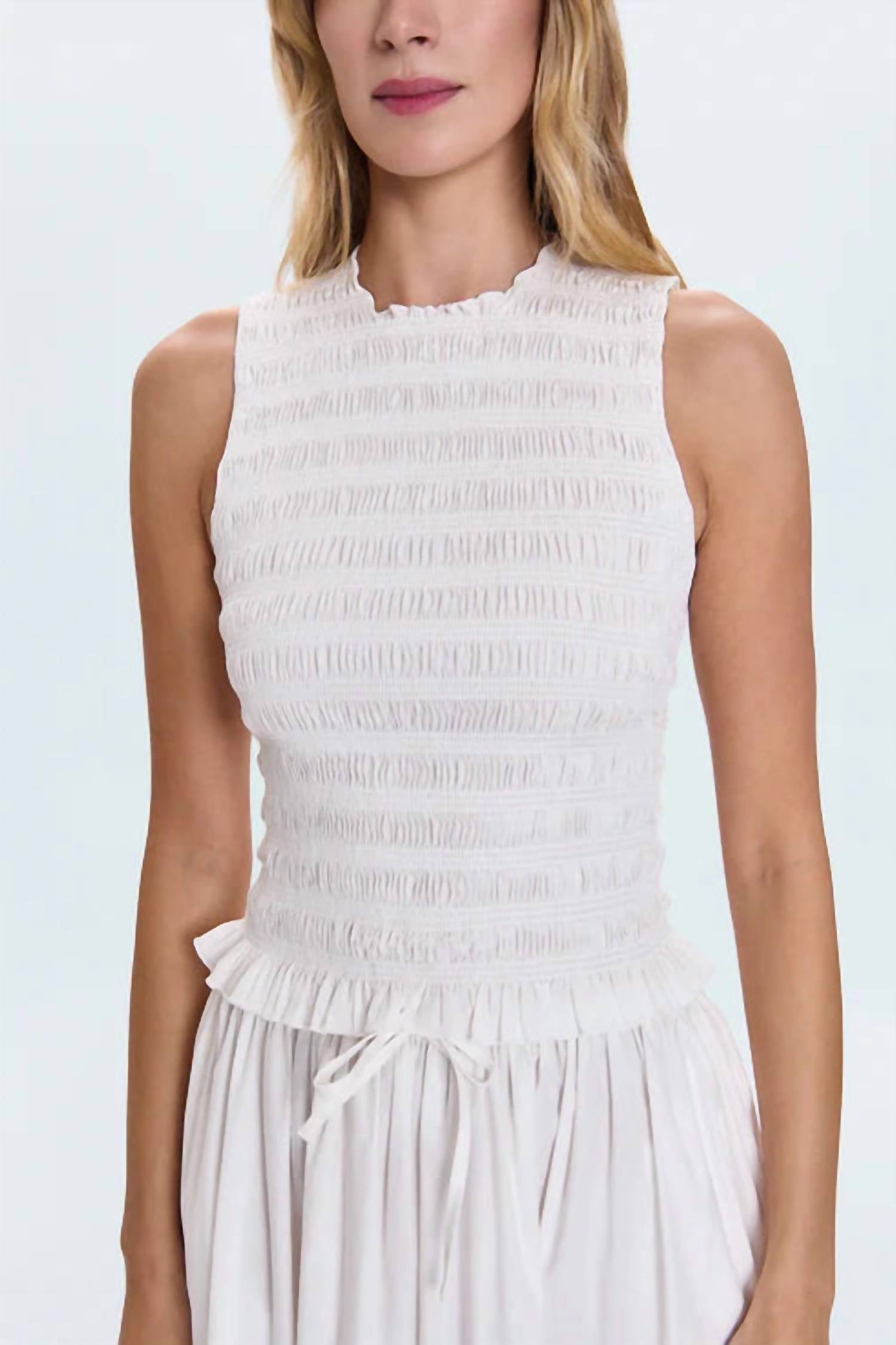 Pistola - Phoebe Smocked Tank