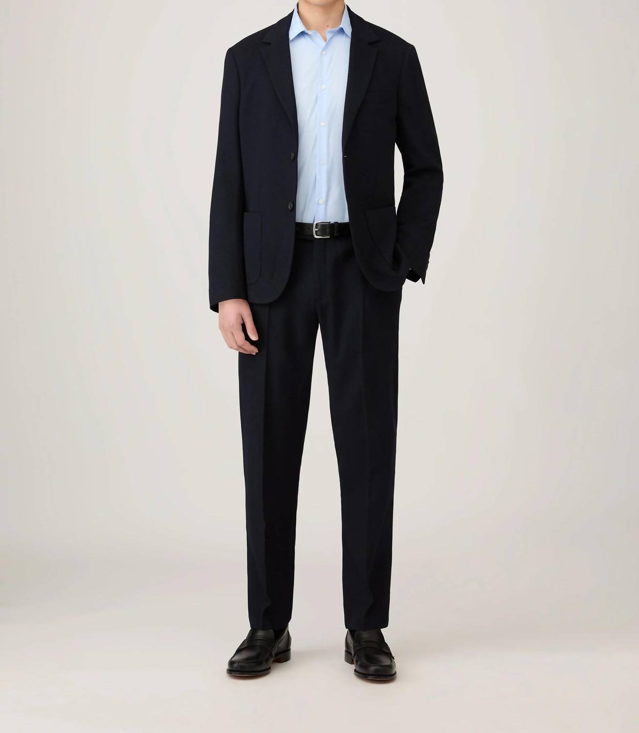 Sunspel - Textured Wool Trouser