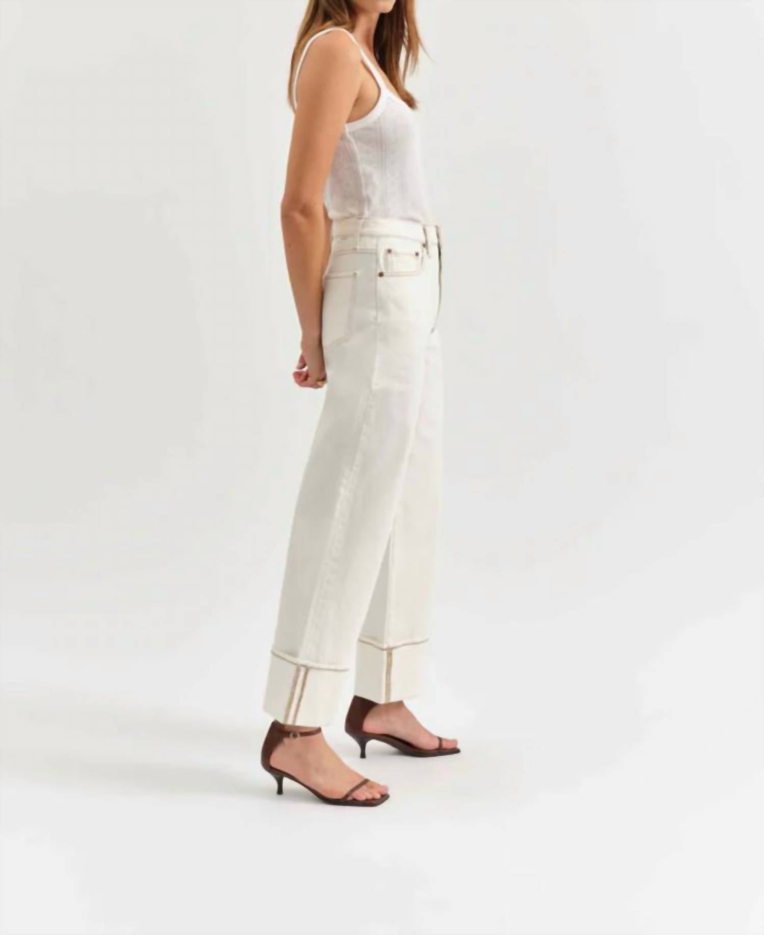 Daze - Eastside Loose Cuff Jeans