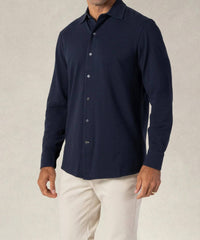 Robert Talbott - Foster Long Sleeve Knit Shirt