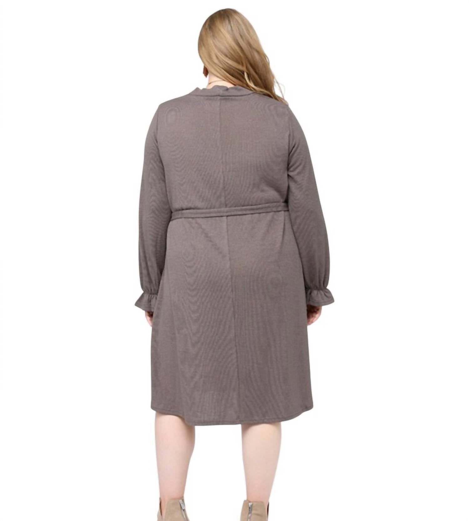 Gigio - Sweet Long Sleeve Dress - Plus