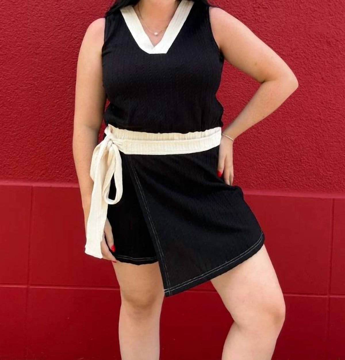 Anniewear - Women's Textured Romper