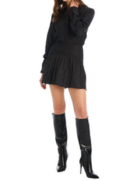 ALLISON NEW YORK Lillian Button Down Shirt in black - women's shirt - view 5