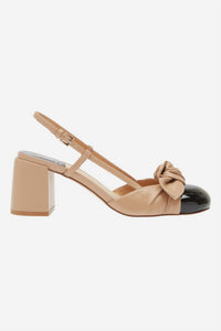 Jeffrey Campbell - Women's Baby Doll Patent Slingback Cap Toe Pumps