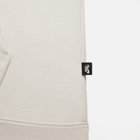 NIKE Sb Oval Logo Fleece Pullover Hoodie in light bone deep jungle - men's shirt - view 5