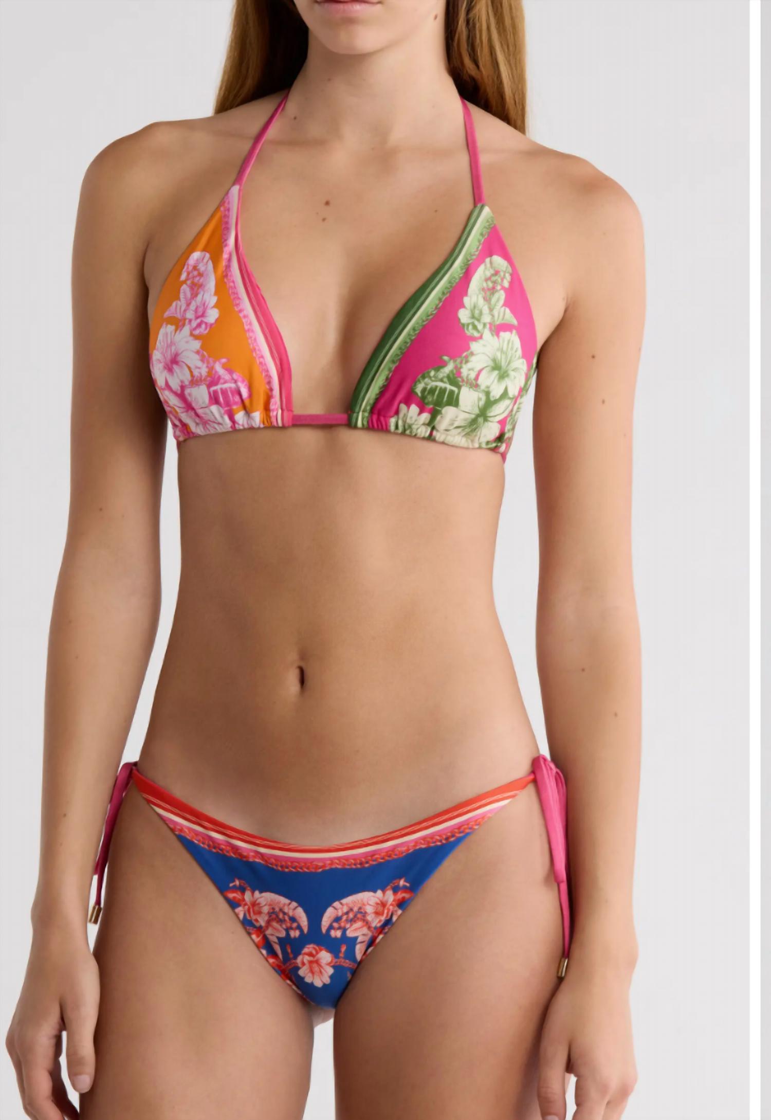 Farm Rio - Floral Tie Side Bikini Bottom
