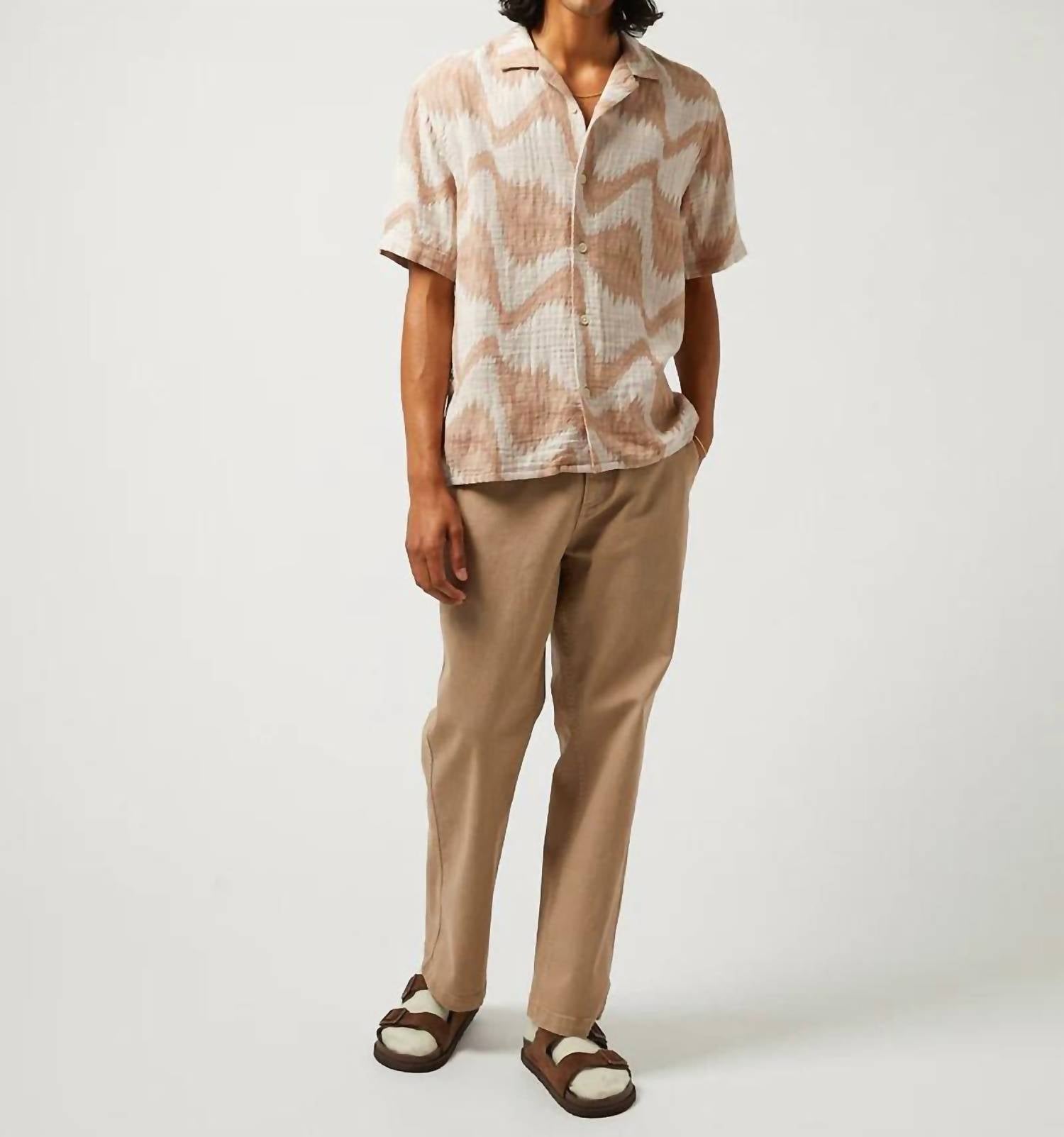 Corridor - Resonance Jacquard Short Sleeve Camp Shirt
