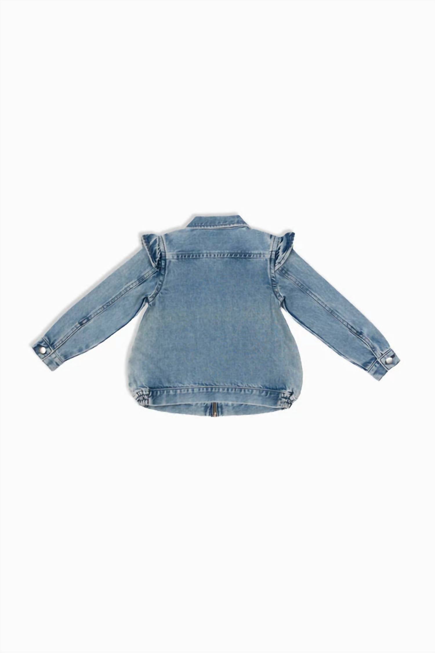 Sasha+Z - Lace Denim Jacket