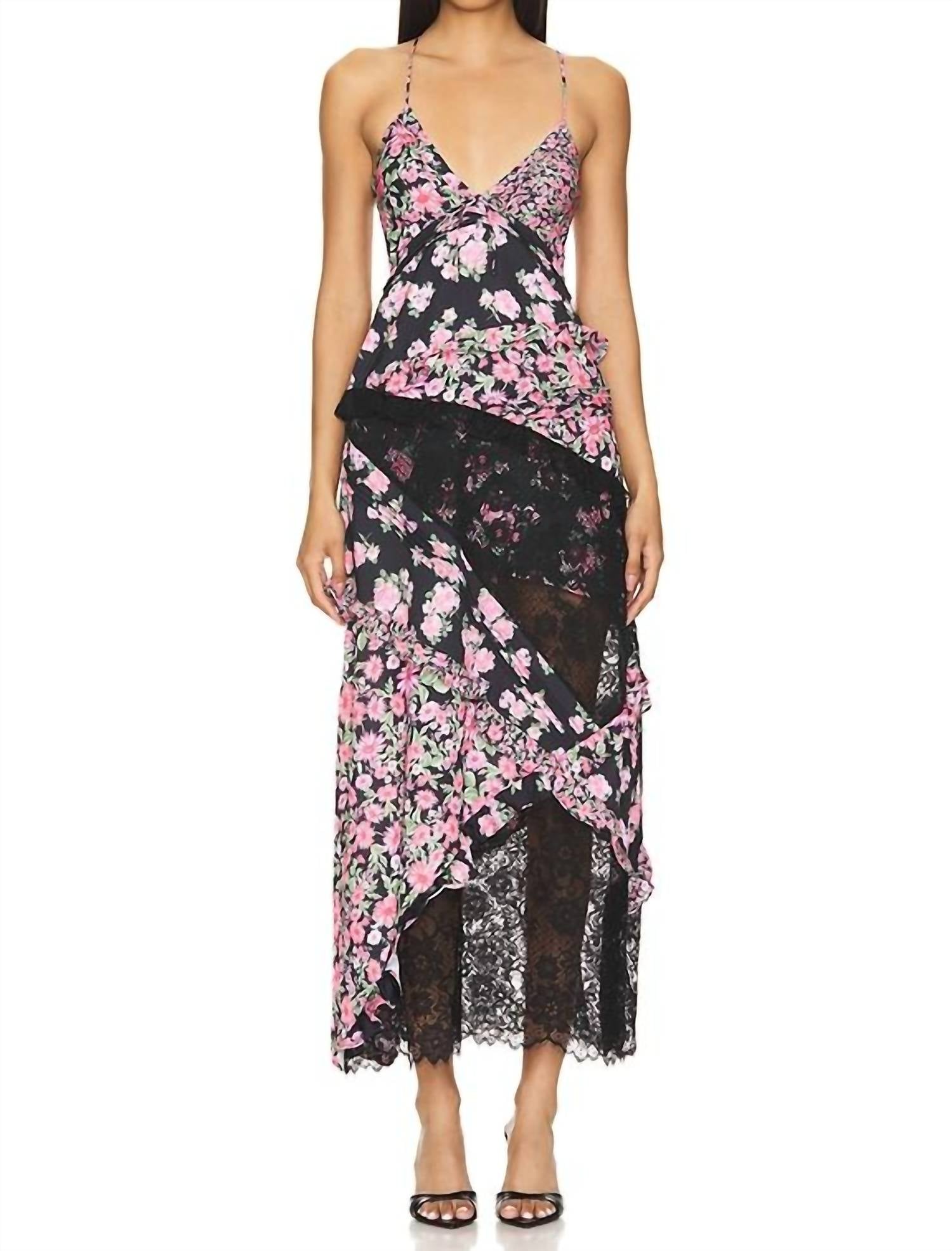 For Love & Lemons - Rosalyn Maxi Dress