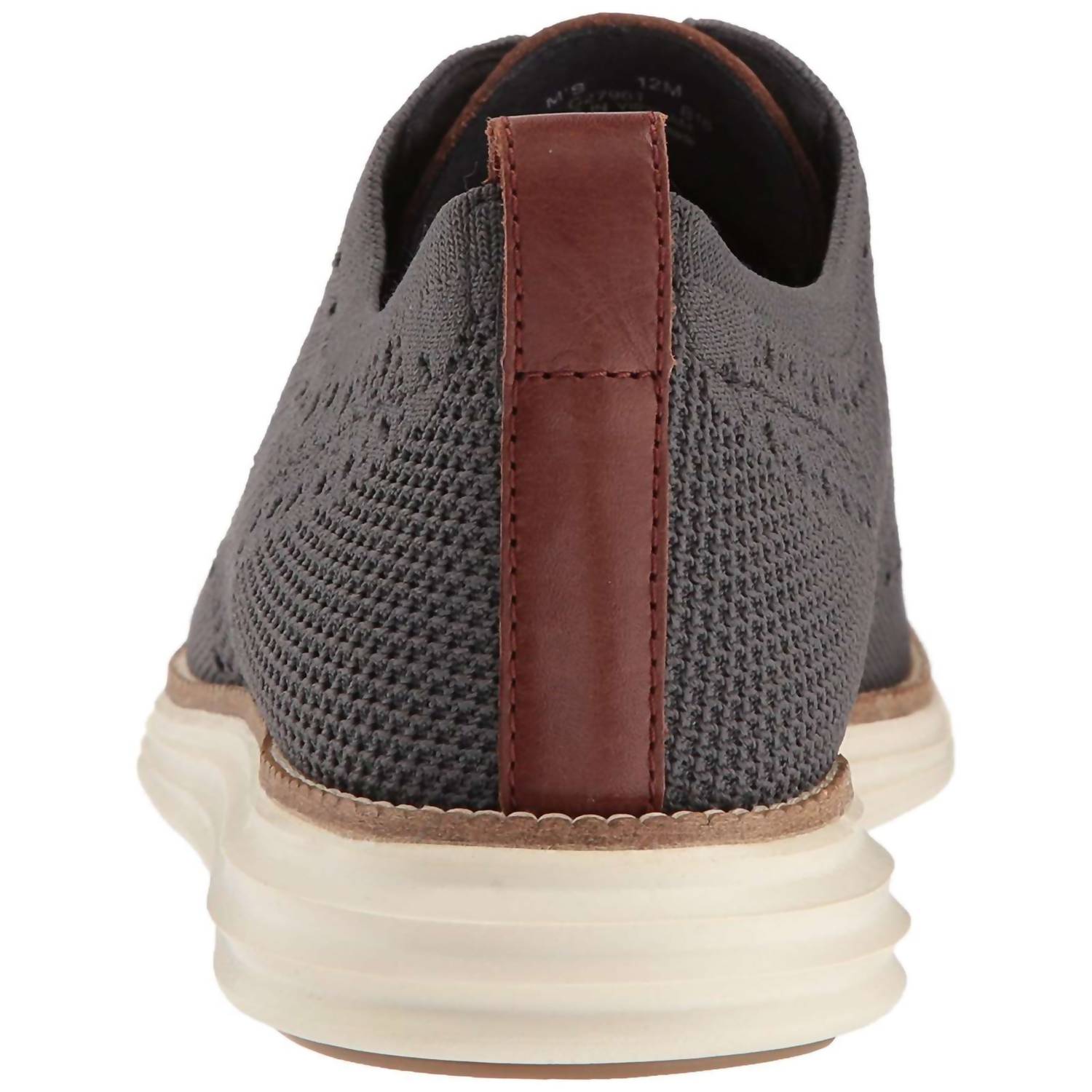 COLE HAAN Men's Original Grand Wingtip Oxford Shoes in magnet - men's shoe - view 4