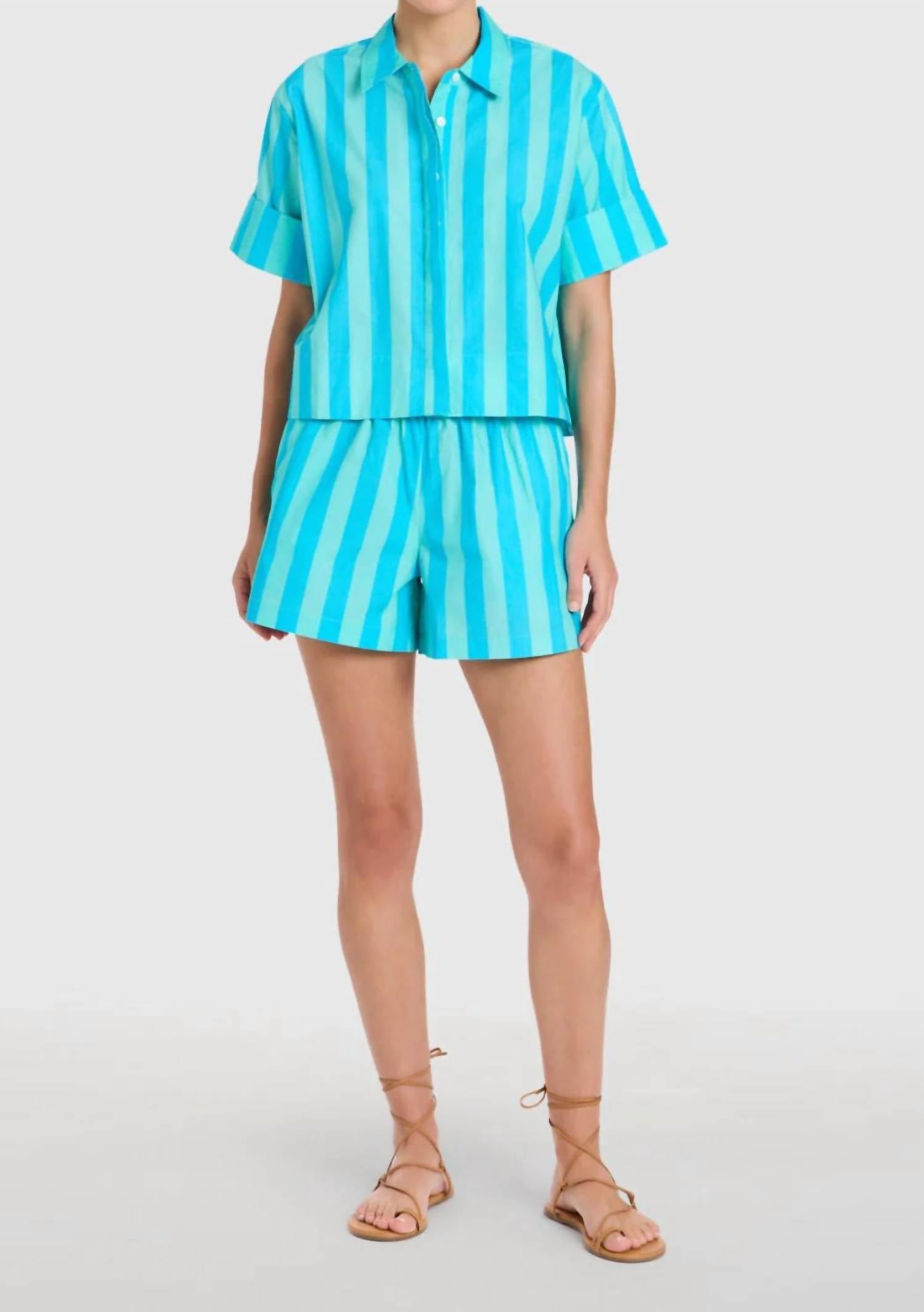 Livro - Stripe Pool Short