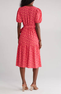 Lucy Paris - Carnation Wrap Dress