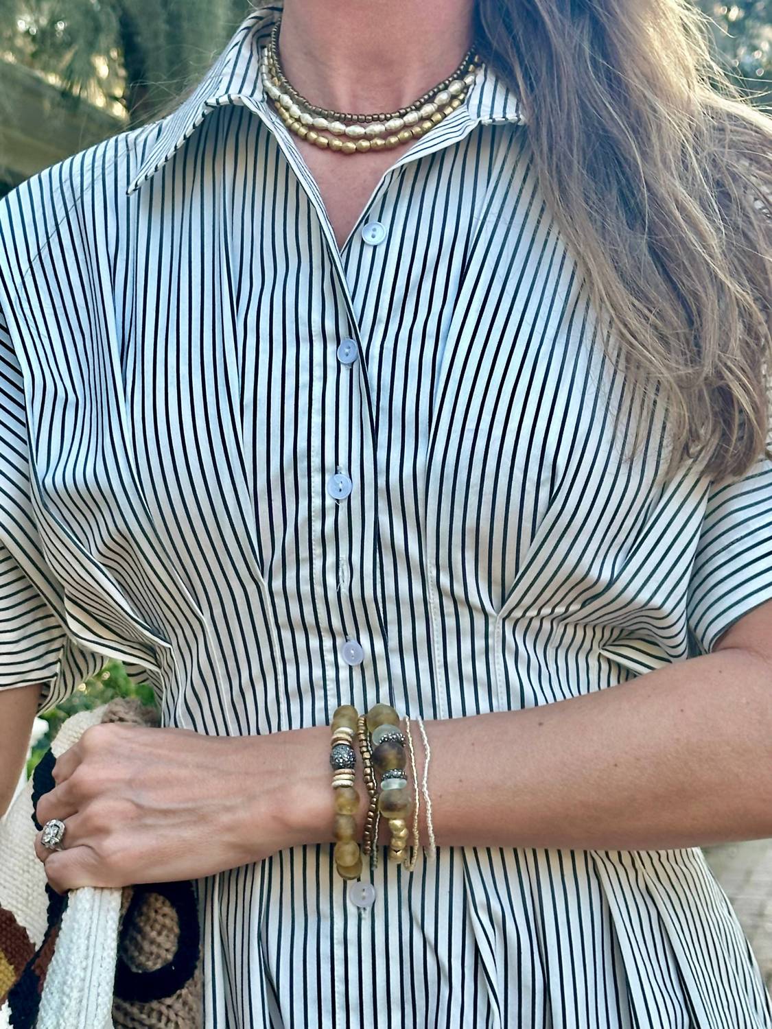 Twine & Twig - Women's Metal Choker Necklace