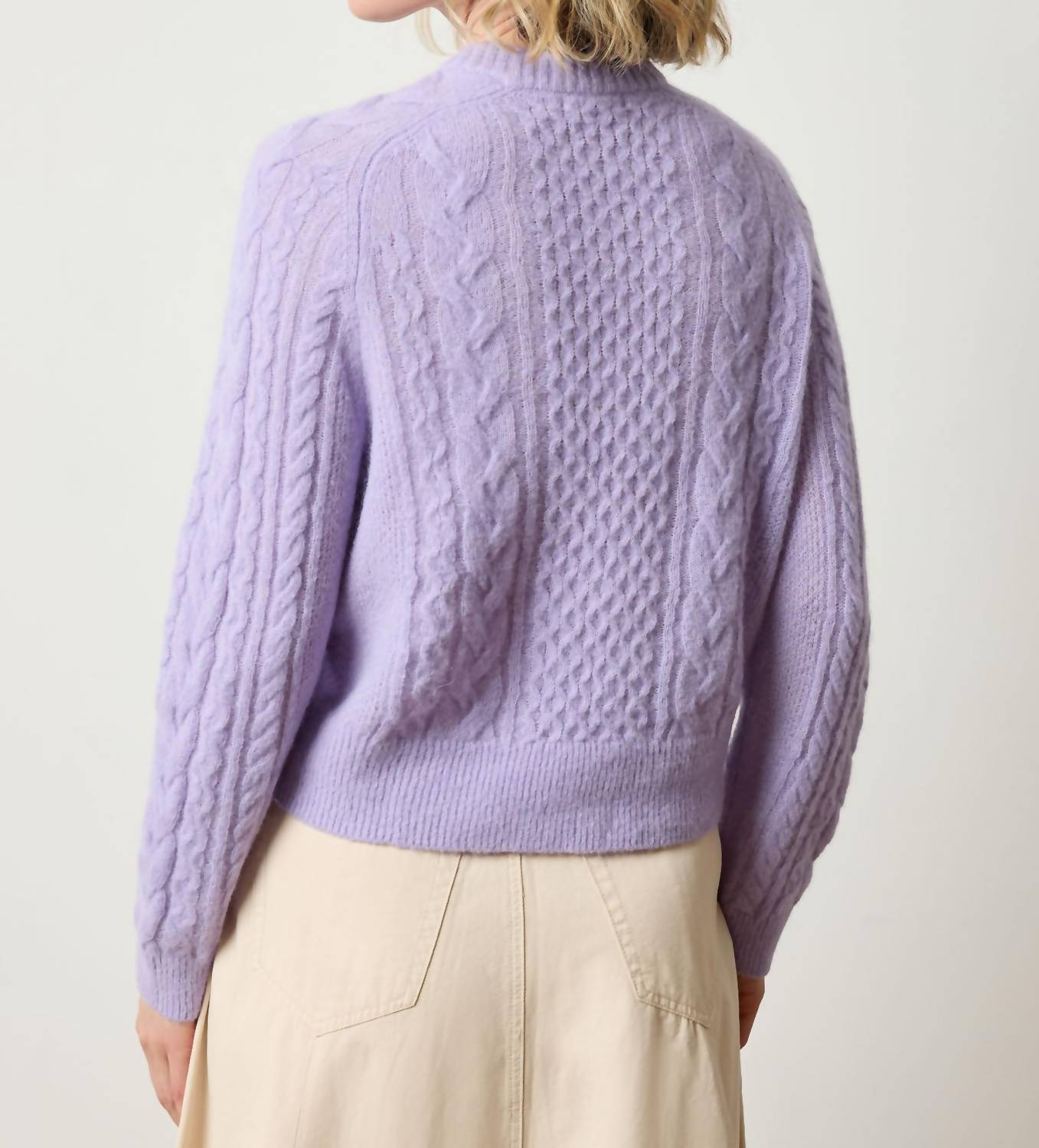 Lilla P - Mixed Stitch Pullover Sweater