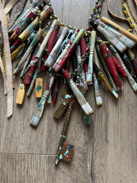 A Rare Bird - Women's Painter's Palette Layered Necklace