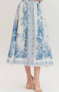 Entro - Sweetest Top And Skirt Set
