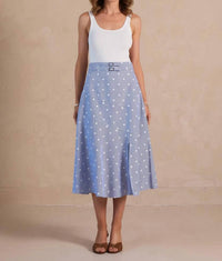 Current Air - Galaxy A-line Midi Skirt