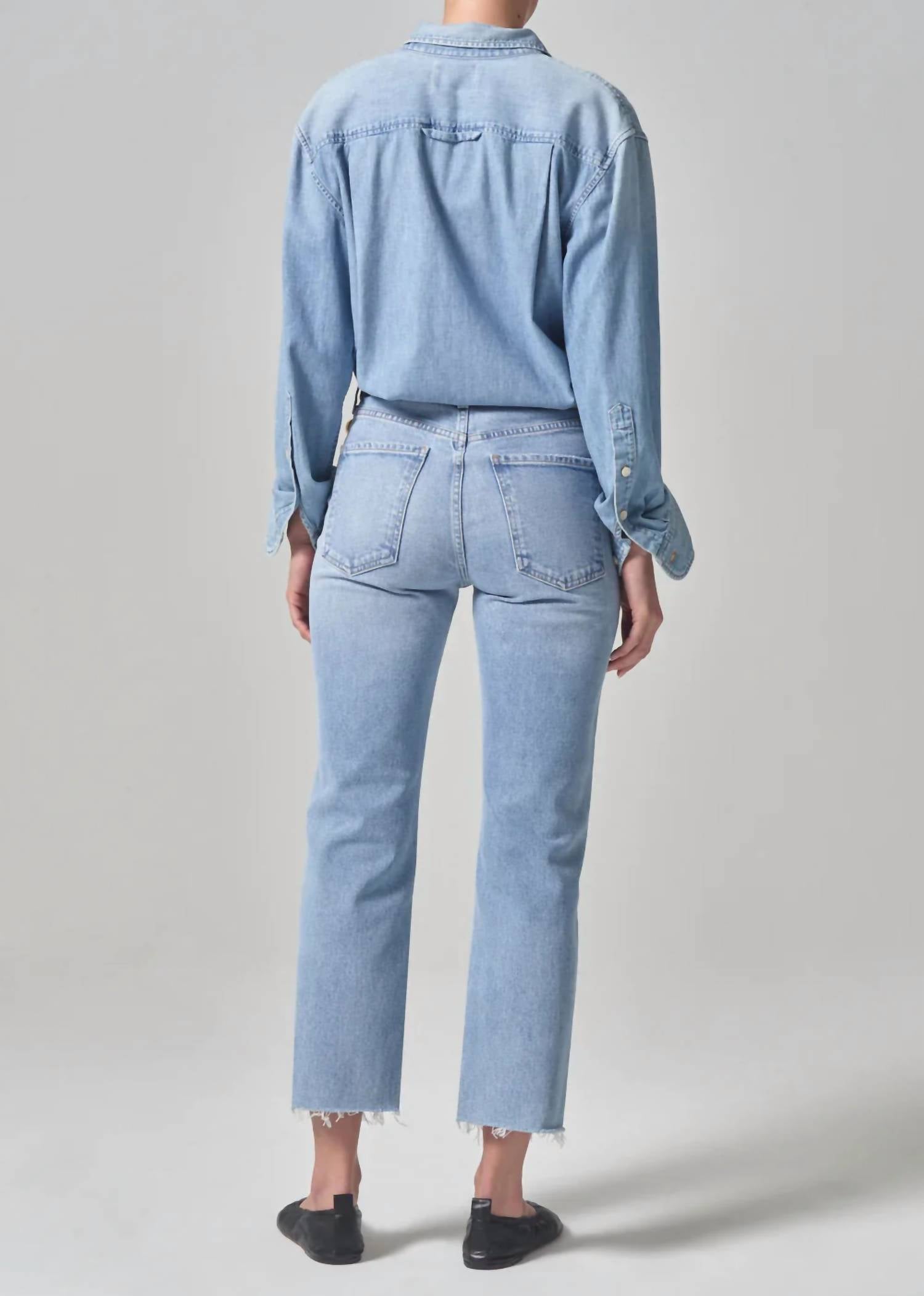 Citizens Of Humanity - Daphne Crop High Rise Jeans