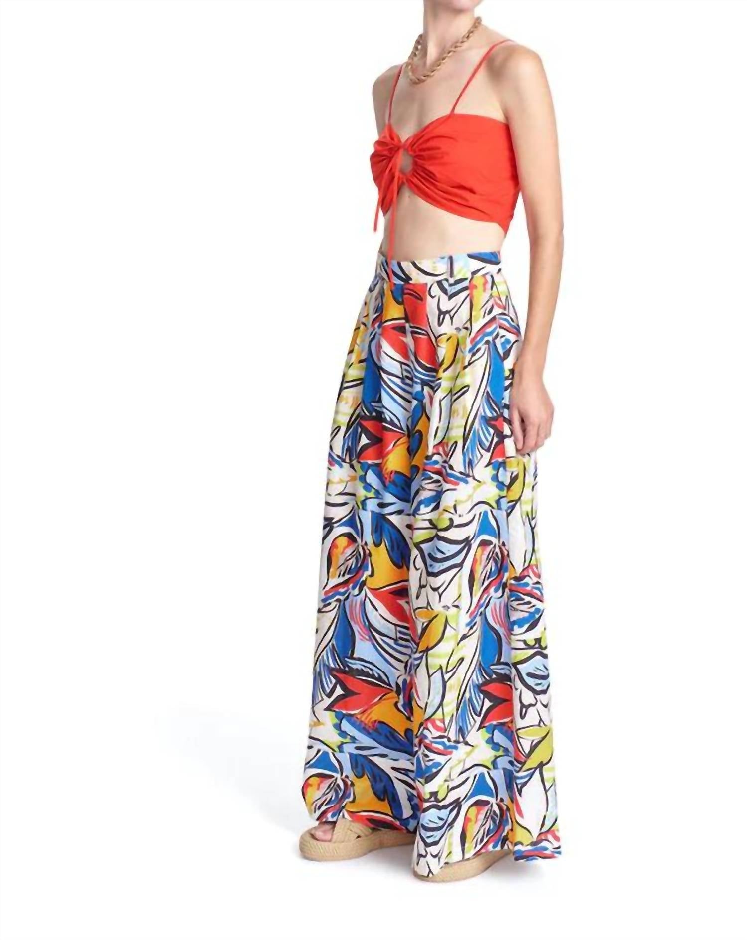 Corey Lynn Calter - Marty Front Keyhole Crop Top