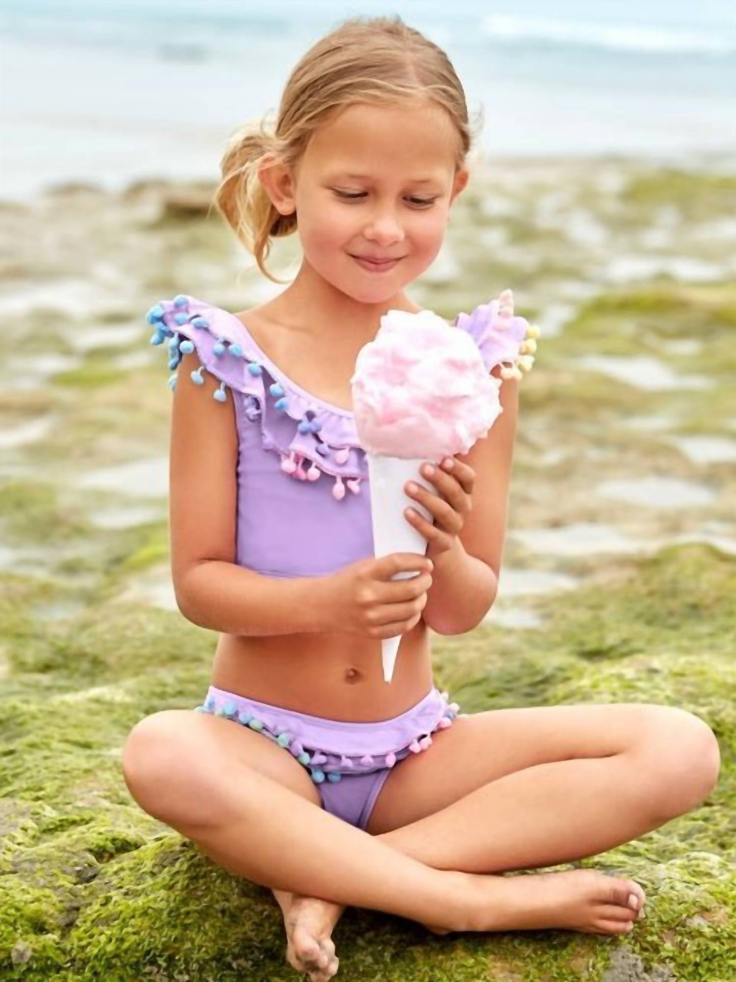 Pq Swim - Kids' Pompom Bikini