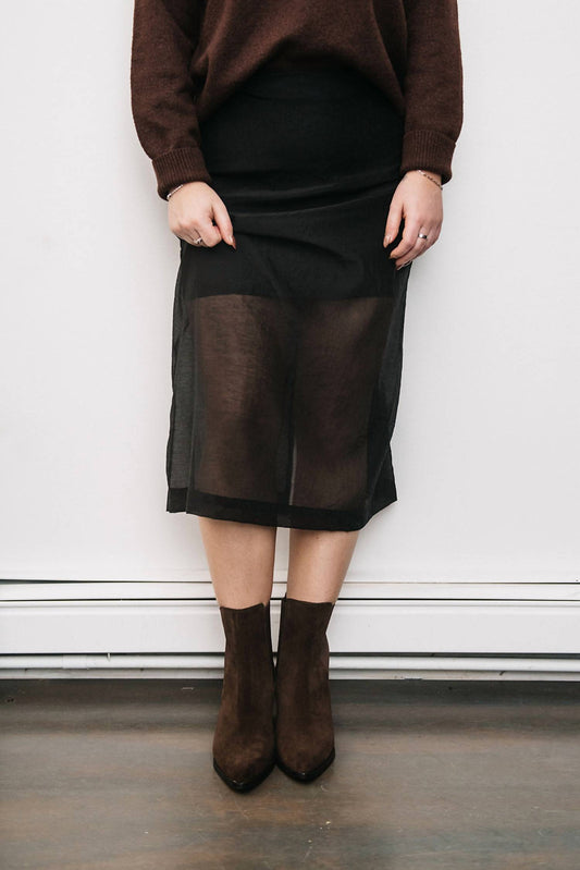 Deluc - Sheer Midi Skirt