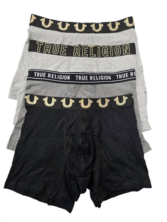 True Religion - Men's 4-pack Modal Boxer Briefs