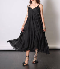 Sanctamuerte - Maxi Slip Dress