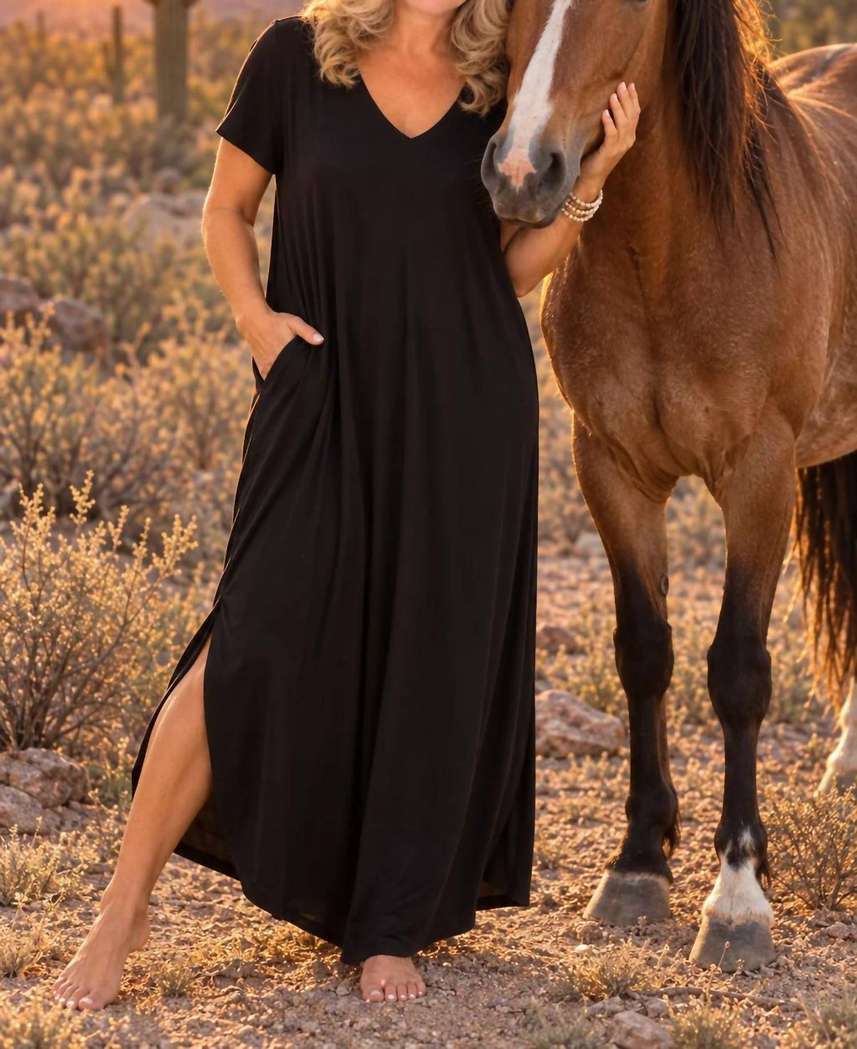 Zenana - Barefoot Bliss Maxi Dress