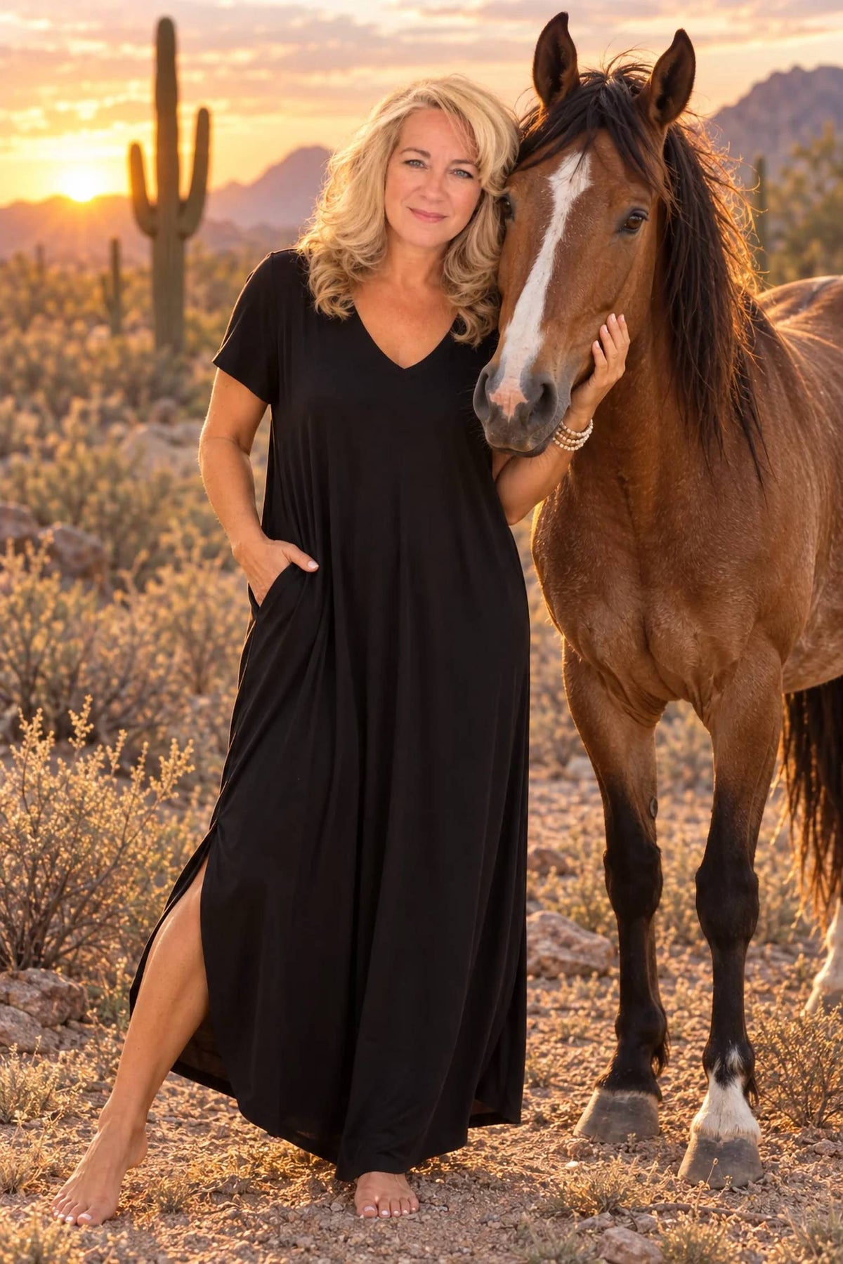 Zenana - Barefoot Bliss Maxi Dress