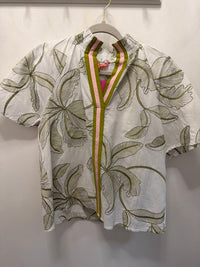 Thml - Women's Leaf Fluttered Top
