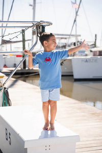 Saltwater Boys Co. - Crab Cotton Tee And Short Set
